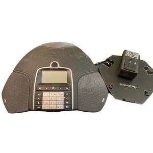 KONFTEL 300Wx Conference Office Phone System IP 840101077‎ And Charging Cradle